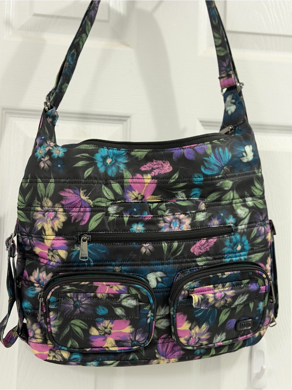 Lug Zipliner - Bouquet Black